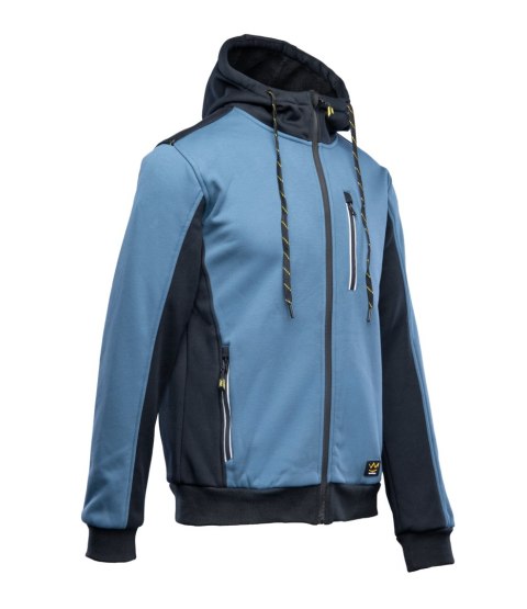 SEVEN KINGS BLUZA DRESOWA Z KAPTUREM PRO NIEBIESKI