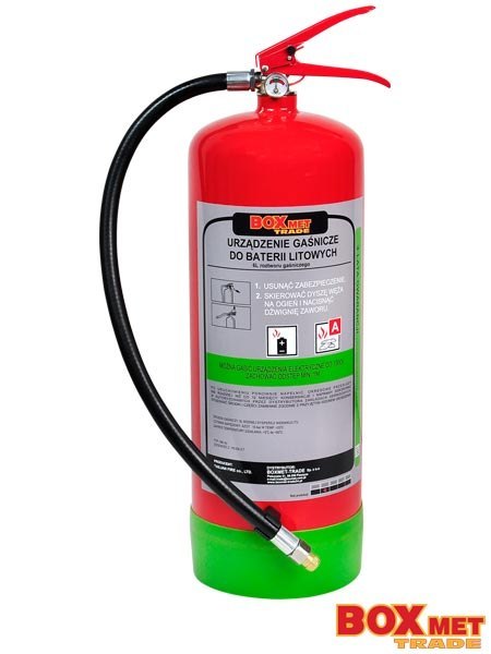 URZĄDZENIE GAŚNICZE 6 KG