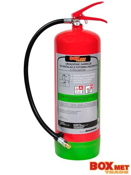 URZĄDZENIE GAŚNICZE 6 KG