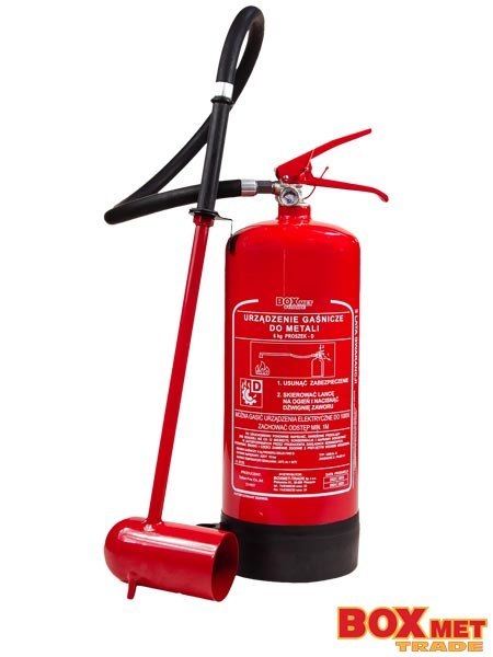 URZĄDZENIE GAŚNICZE 6 KG