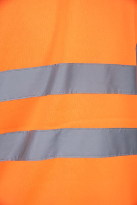 BLUZA DRESOWA WSTAWKA GRANAT ODBLASKOWA KAT. II BF014