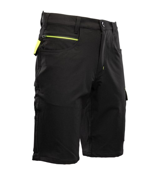 RIVAL SPODNIE KRÓTKIE NYLON CZARNY/ŻÓŁTY