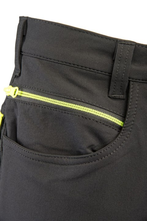 RIVAL SPODNIE KRÓTKIE NYLON CZARNY/ŻÓŁTY