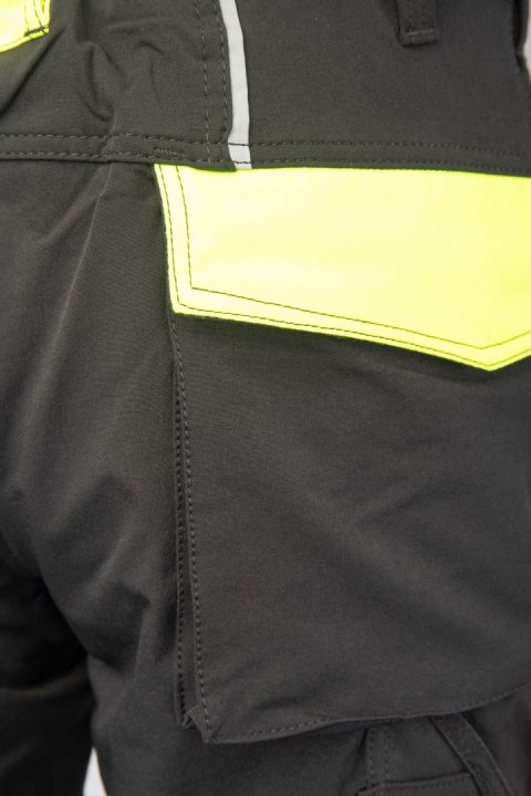 RIVAL SPODNIE KRÓTKIE NYLON CZARNY/ŻÓŁTY