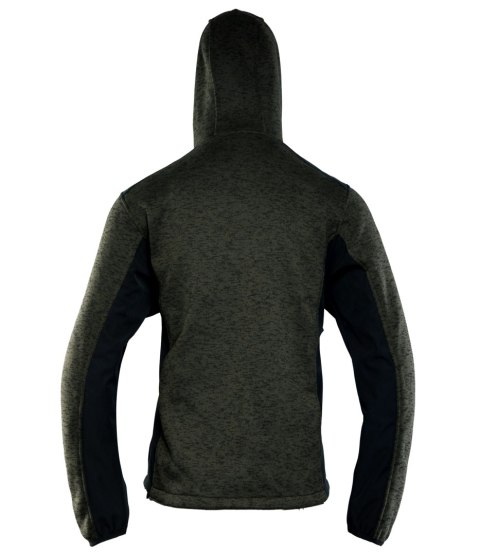 SEVEN KINGS BLUZA ROZPINANA Z KAPTUREM KHAKI