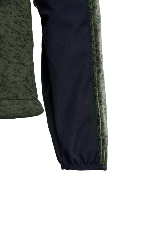 SEVEN KINGS BLUZA ROZPINANA Z KAPTUREM KHAKI