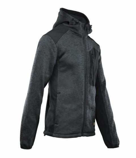 SEVEN KINGS BLUZA ROZPINANA Z KAPTUREM QUARTZ