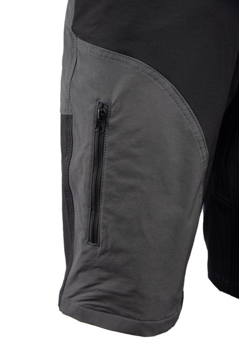 TRAIL LIGHT SPODNIE KRÓTKIE STAL