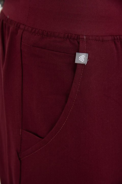 MYNTS Straight Leg Pants Men MMP004 Burgundy