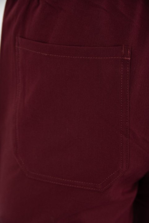 MYNTS Straight Leg Pants Men MMP004 Burgundy