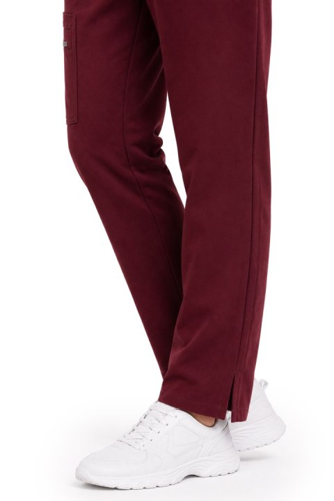 MYNTS Straight Leg Pants Men MMP004 Burgundy