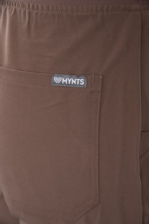 MYNTS Straight Leg Pants Women WMP002 Sahara Mokka
