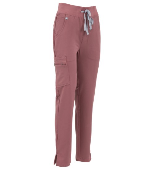 MYNTS Straight Leg Pants Women WMP002 Terra Rose