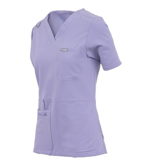 MYNTS V-Neck Pocket Genius - Scrub Top Women WMT001 Lavender