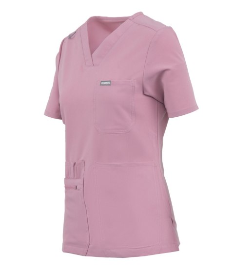 MYNTS V-Neck Pocket Genius - Scrub Top Women WMT001 Rose Water