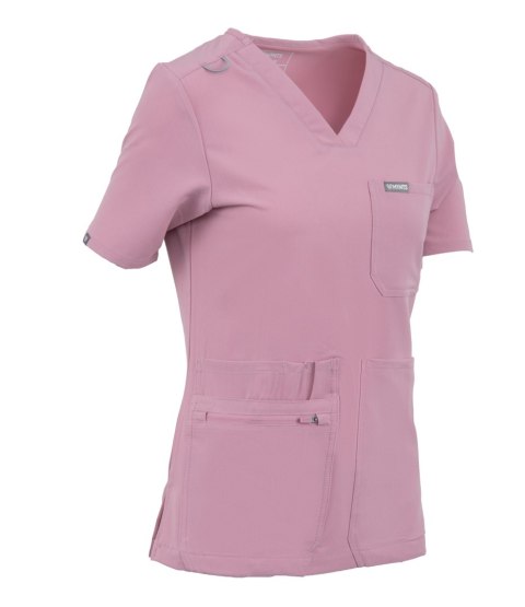 MYNTS V-Neck Pocket Genius - Scrub Top Women WMT001 Rose Water