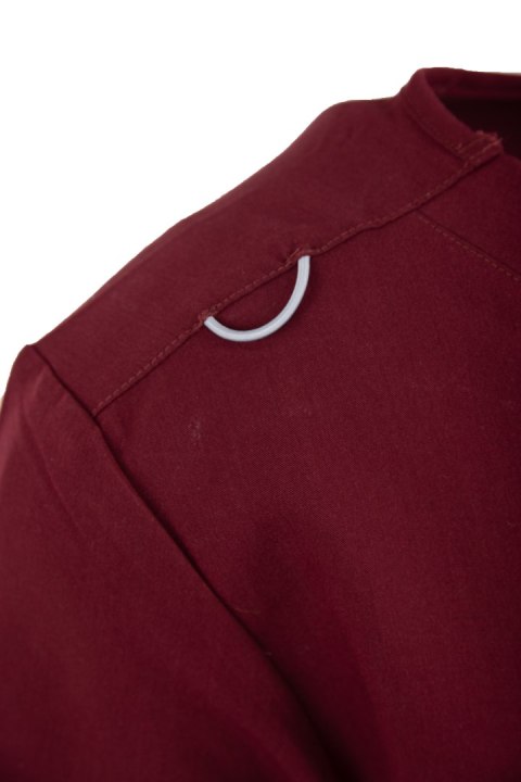 MYNTS V-Neck Pocket Genius - ScrubTop Men MMT003 Burgundy