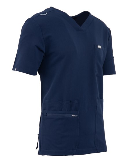 MYNTS V-Neck Pocket Genius - ScrubTop Men MMT003 Midnight Navy