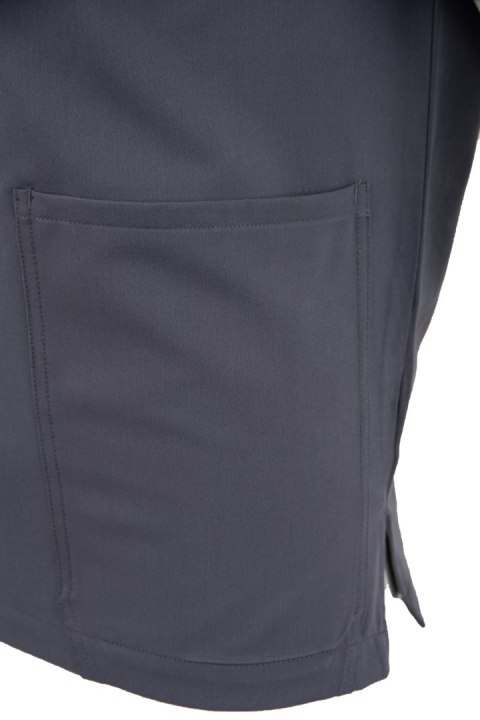 MYNTS V-Neck Pocket Genius - ScrubTop Men MMT003 MoonStone Grey