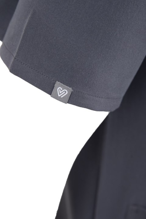 MYNTS V-Neck Pocket Genius - ScrubTop Men MMT003 MoonStone Grey
