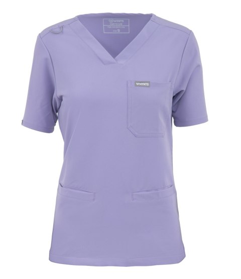 MYNTS V-Neck Two Pockets - Scrub Top Women WMT002 Lavender