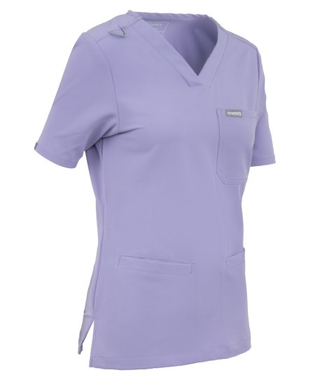 MYNTS V-Neck Two Pockets - Scrub Top Women WMT002 Lavender
