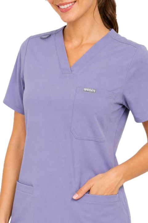 MYNTS V-Neck Two Pockets - Scrub Top Women WMT002 Lavender