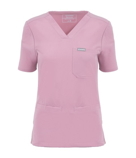 MYNTS V-Neck Two Pockets - Scrub Top Women WMT002 Rose Water