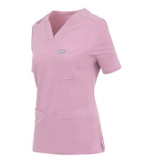 MYNTS V-Neck Two Pockets - Scrub Top Women WMT002 Rose Water