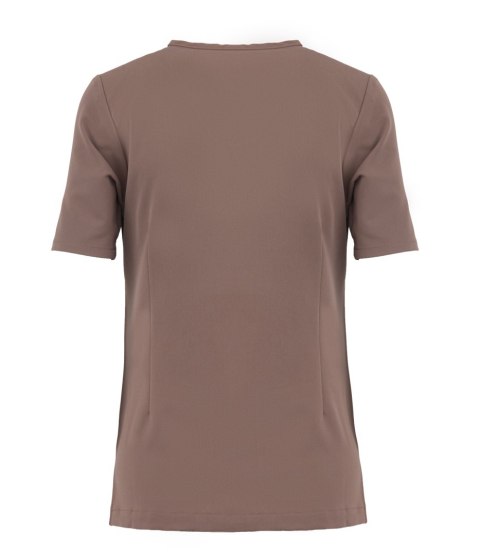 MYNTS V-Neck Two Pockets - Scrub Top Women WMT002 Sahara Mokka