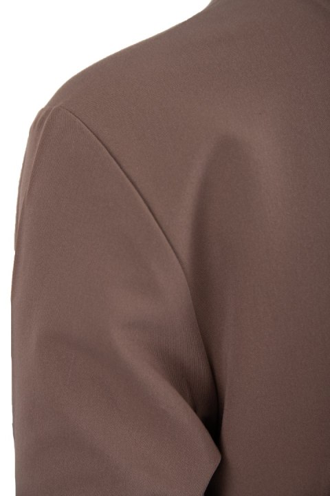 MYNTS V-Neck Two Pockets - Scrub Top Women WMT002 Sahara Mokka