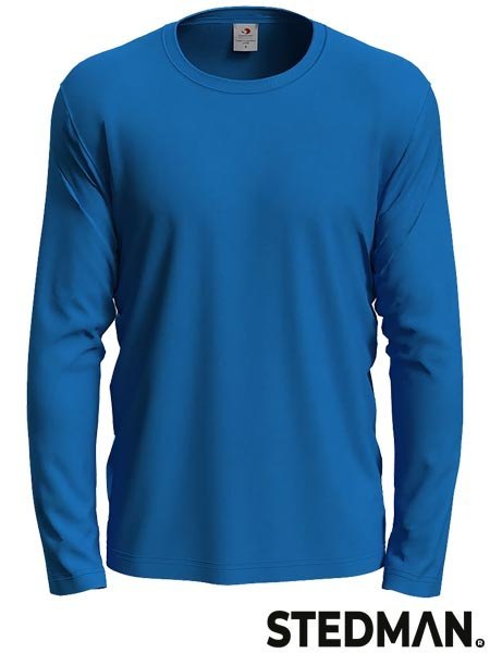 T-SHIRT MĘSKI Z DŁUGIM RĘKAWEM STEDMAN