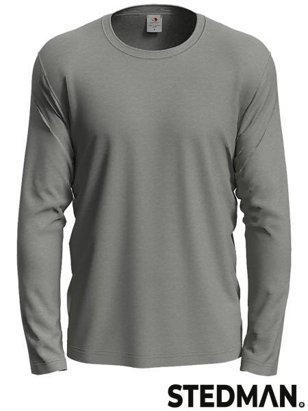 T-SHIRT MĘSKI Z DŁUGIM RĘKAWEM STEDMAN