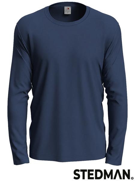 T-SHIRT MĘSKI Z DŁUGIM RĘKAWEM STEDMAN