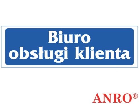 ZNAK BEZPIECZEŃSTWA ANRO